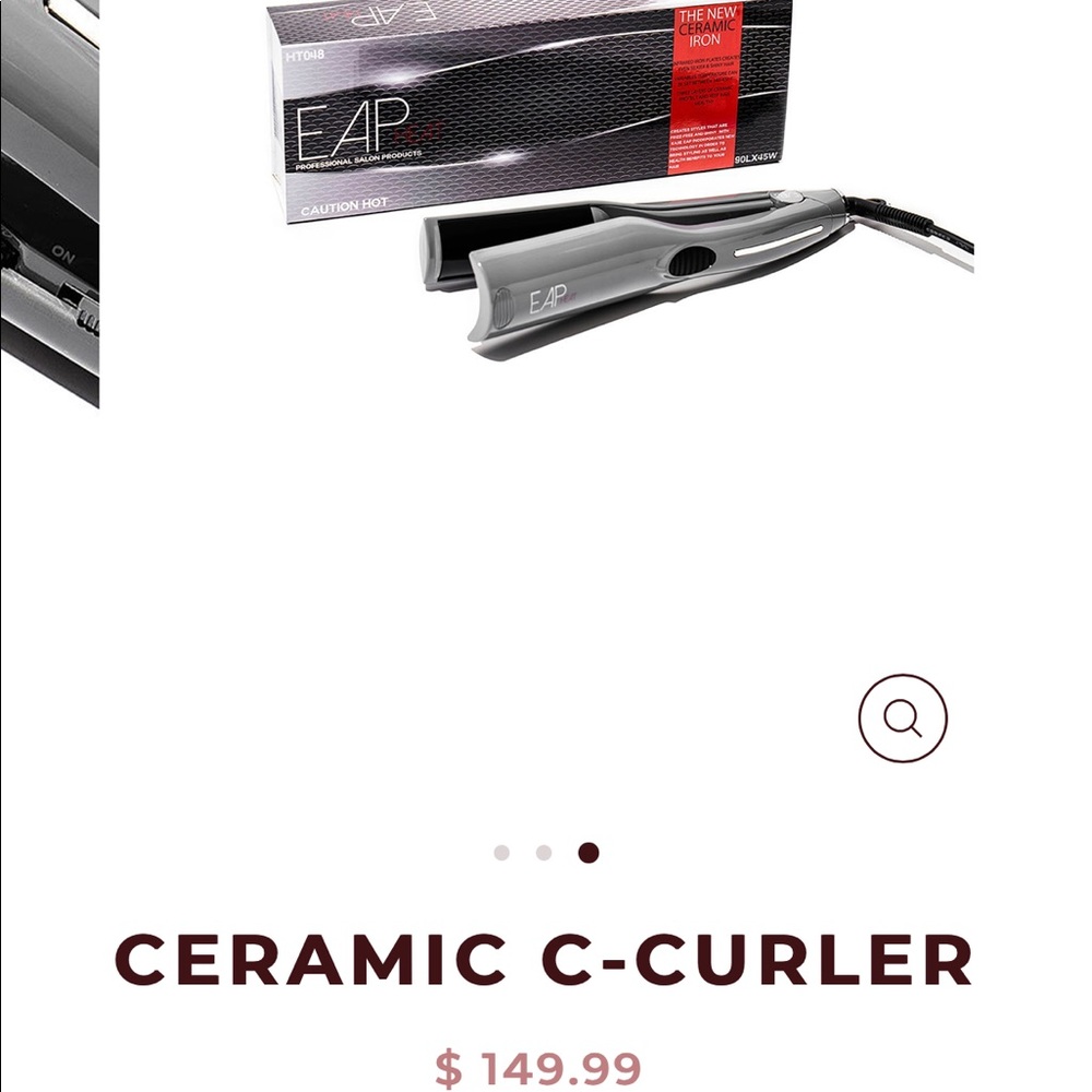 Ceramic C-Curler by EAP Heat
